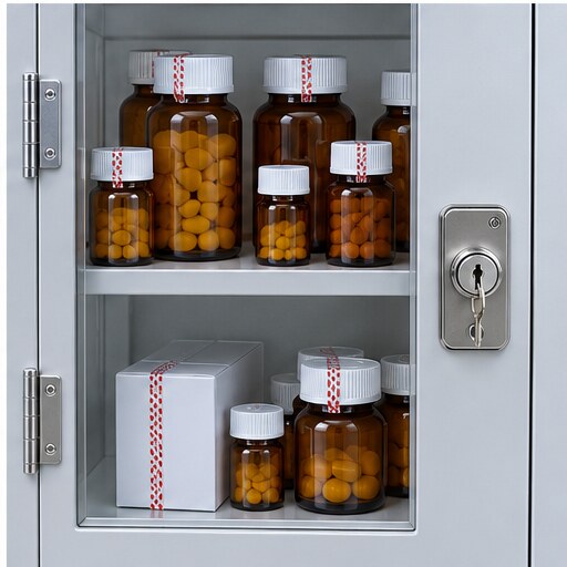 Medicamentos controlados con resguardo seguro